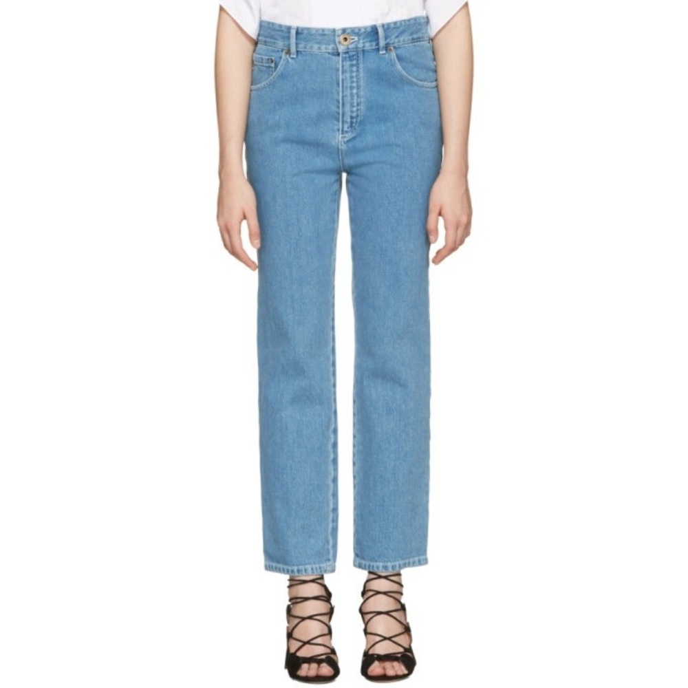 Chloe Blue Straight Leg Jeans